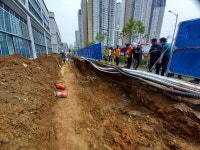 인천 아파트 공사장서 근로자 1명, 토사 매몰 사망