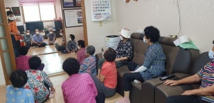 금산소방서, 모범경로당 16개소 방문 소방안전교육 실시