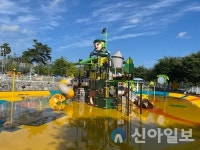 영월군, 스포츠파크 어린이 물놀이시설 개장
