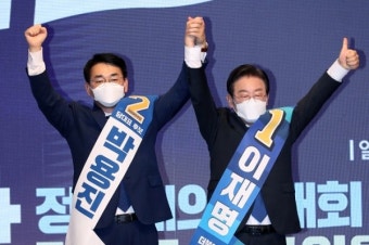 '텃밭'에서도 독주한 이재명… 당대표 돼도 '통합'은 숙제