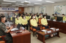 성동구의회, 2022년 을지연습 종합상황실 격려방문
