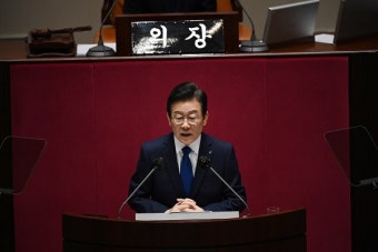 與, 이재명 교섭단체 대표연설 맹비난… 