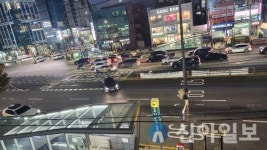 광진구, 군자역사거리 유턴차로 신설 완료