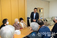 이재호 연수구청장, 156개 경로당 방문 마무리
