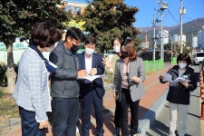 진해, 덕산초 주변 어린이보호구역 방문