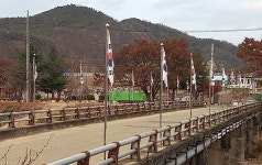 [포토] 헤지고 찢어진 태극기 눈살