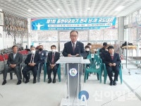 홍천군의회 박영록 의장, 제1회 홍천 무궁화기 전국 남·여 궁도대회 참가자 격려