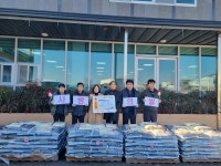 세종 장군면 미래농장 대표·의용소방대, 연말 맞아 쌀 200포 기탁