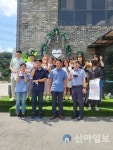 홍천한우 사랑말, 청소년수련관에 도서상품권 전달