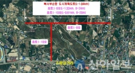 홍성군, 북서부순환 도시계획도로 본격 착공
