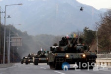 육군 제20기갑여단 혹한기 훈련 실시