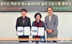 부평구, 백운역 2번 출구 에스컬레이터 설치 추진