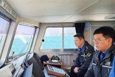 통영해양경찰서장, 해상 치안현장 점검 나서