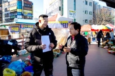 주광덕 남양주시장, 마석 오일장 시민들과 진심 소통