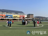 홍천군도시재생지원센터, 석화초교와 갈마곡 팝업놀이터 진행