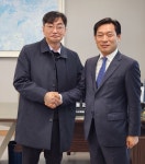 포스코노동조합 김성호 위원장, 고용노동부 방문