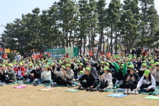 동해시, 신혼부부 100쌍 나무심으며 ‘산림복원 기원’