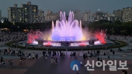 고양도시관리공사, 꽃박람회 기간 노래하는 분수대 특별 운영