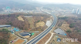청주 국도대체우회도로 효촌리-운동동 개통