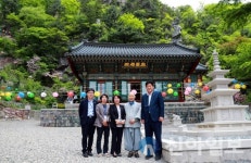 이상호 태백시장, 부처님 오신 날 맞아 사찰 8곳 방문