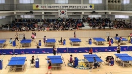 제4회 국립군산대 총장배 전북동호인 탁구대회 성료