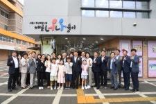 교육부 장관, 시흥시 학교복합시설 ‘배곧너나들이’ 현장방문