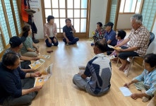 오미화 합천읍장, 경로당 37곳 순회 방문
