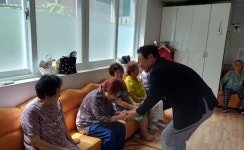 황희 의원, 여름철 혹서기 맞아 경로당 방문인사