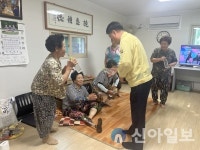 밀양시 무안면, ‘무더위 쉼터’ 방문…‘온열질환자 발생 예방 활동’ 실시