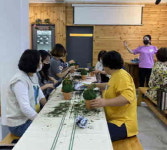 사천시농업기술센터, 허브 활용 심신안정 치유농업 시범운영