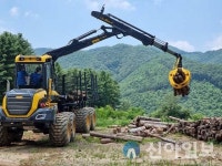 홍천국유림관리소, 고성능 임업기계 국내 최초 현장 도입