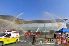 정선국토관리사무소, 국도42호선 정선터널 재난대응 안전한국훈련 실시