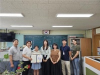익산署, 수십만 원 든 지갑 주인 찾아준 초등학생 감사장 수여