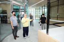 조일암 진해구청장, 신축 석동행정복지센터 방문