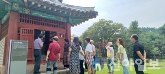 영월군, 산솔면 녹전초교 농촌유학 학부모 영월 투어 진행