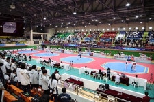 장흥군서 전국체전 태권도 ‘금빛 발차기’… 19일까지 계속