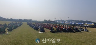 [포토] 대전환경사업지방자치단체조합 환경사원 체육대회 개최