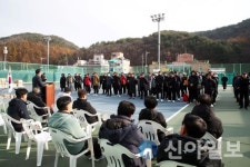 신영재 홍천군수, 홍천군협회장기 테니스대회 참석