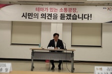 [포토] 김병수 김포시장, 김포본동서 네번째 테마가 있는 소통광장