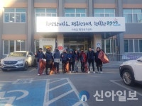 정선군 사북읍번영회, ‘내 점포 앞 청소하기’ 캠페인 추진