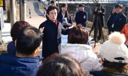 조규일 진주시장, 장재동 도시계획도로 개설현장 점검