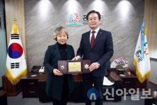 상지환경산업(주), 홍천군수 표창 수상