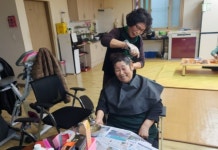 태백시 상장동 샘터경로당, 재능기부 통한 샘터미용실 운영