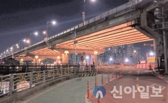 영등포구, 안양천 신정교 하부를 밝은 공간으로 탈바꿈