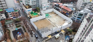 서울 명일1동 주민센터 개발 문정부 선정 5년 만 윤정부서 착공