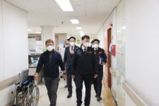 경기도소방본부, 도립노인전문 시흥병원 현장 방문