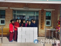 태백 상장남부경로당, 경로당·독거노인·장애인가구에 김치 전달