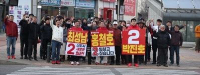 홍철호, 김포·서울 통합 외치며 장기사거리에서 선거운동 매진