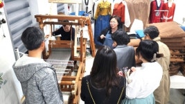 안동대 한국문화산업전문대학원, 한국한복진흥원 방문