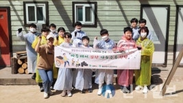 태백시 철암청소년문화의집, 철암도서관에 연탄나눔 봉사활동